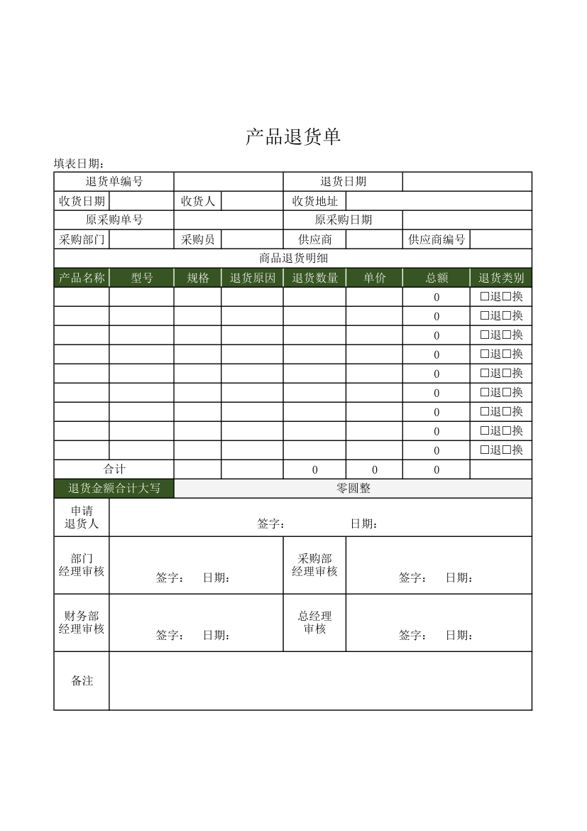 产品退货单.xlsx