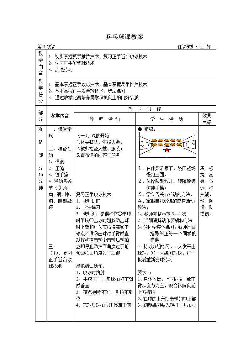 乒乓球教案第11页