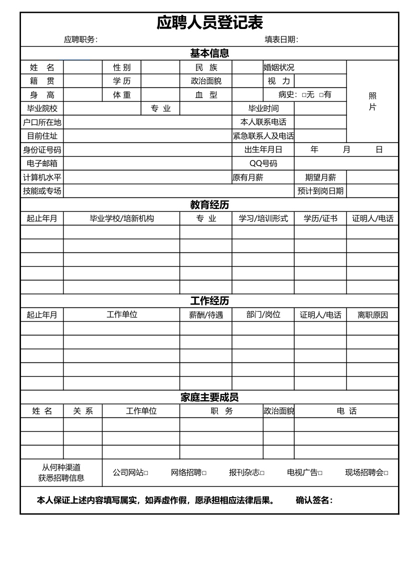 应聘人员登记表.xlsx