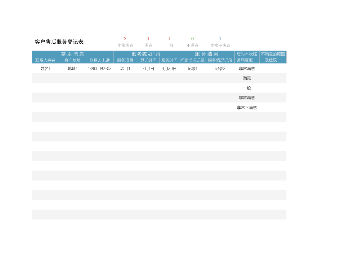 客户售后服务登记表.xlsx