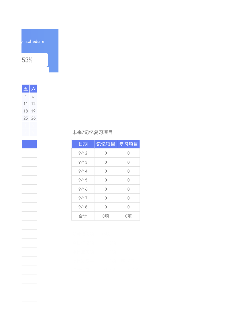 艾宾浩斯学习计划表.xlsx第39页