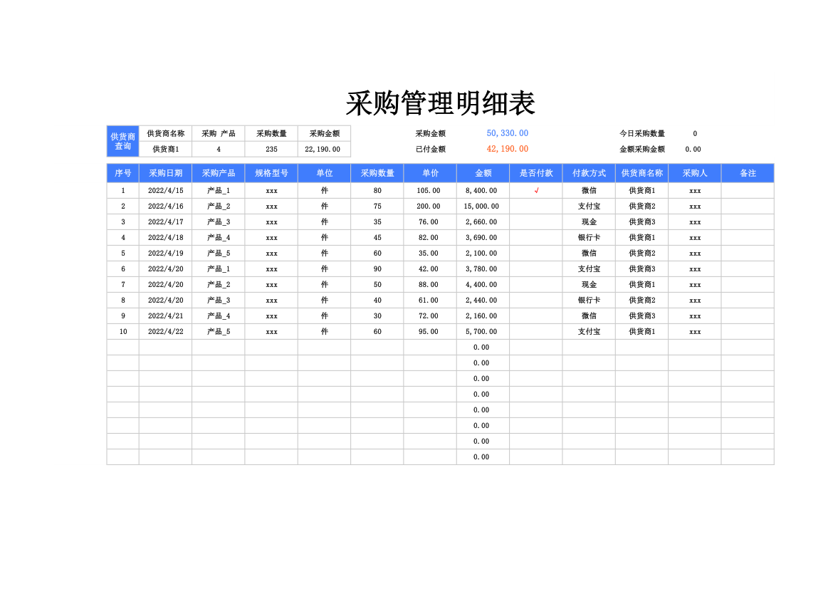 采购管理明细表.xlsx