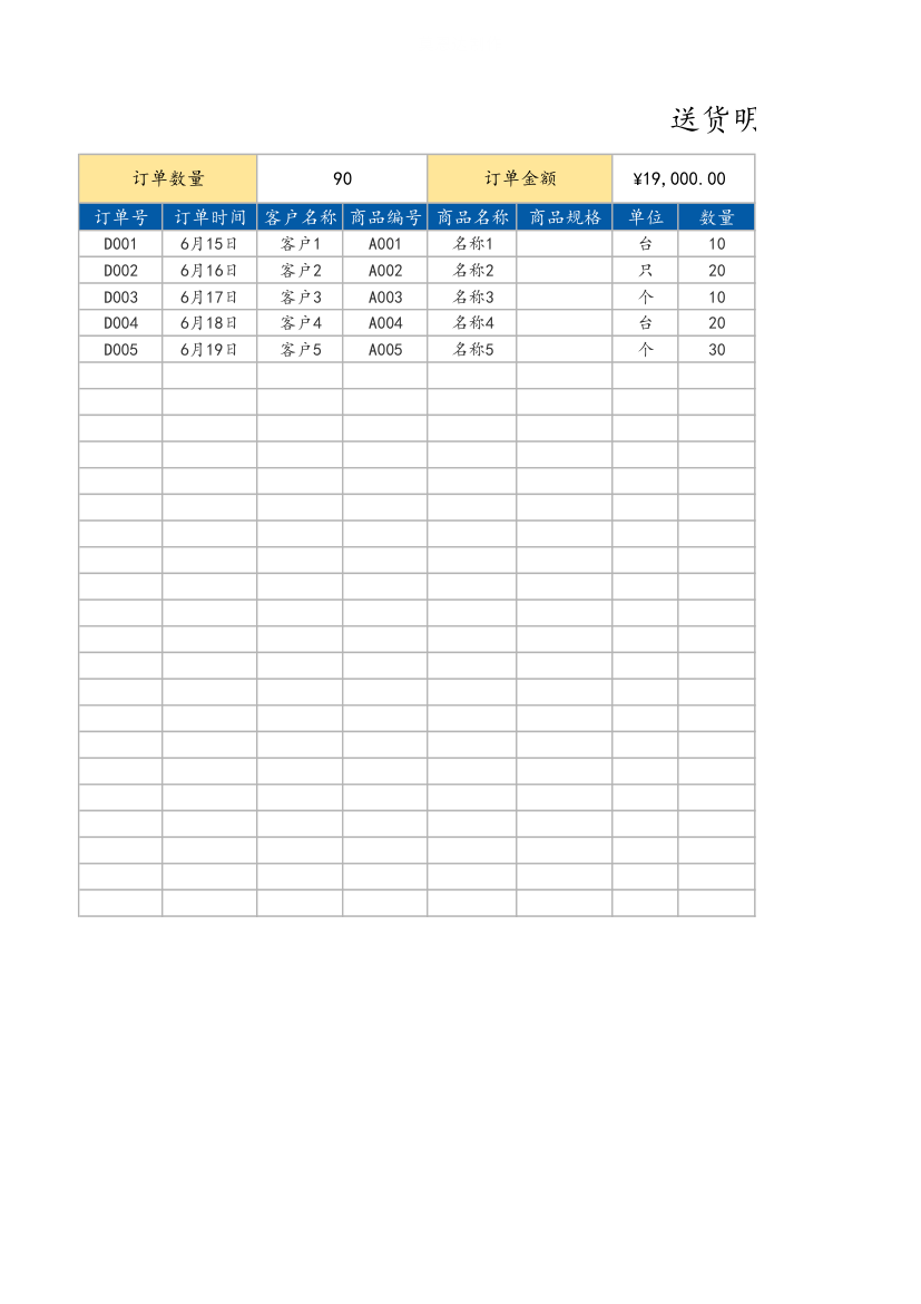 送货明细登记表（自动统计）.xlsx