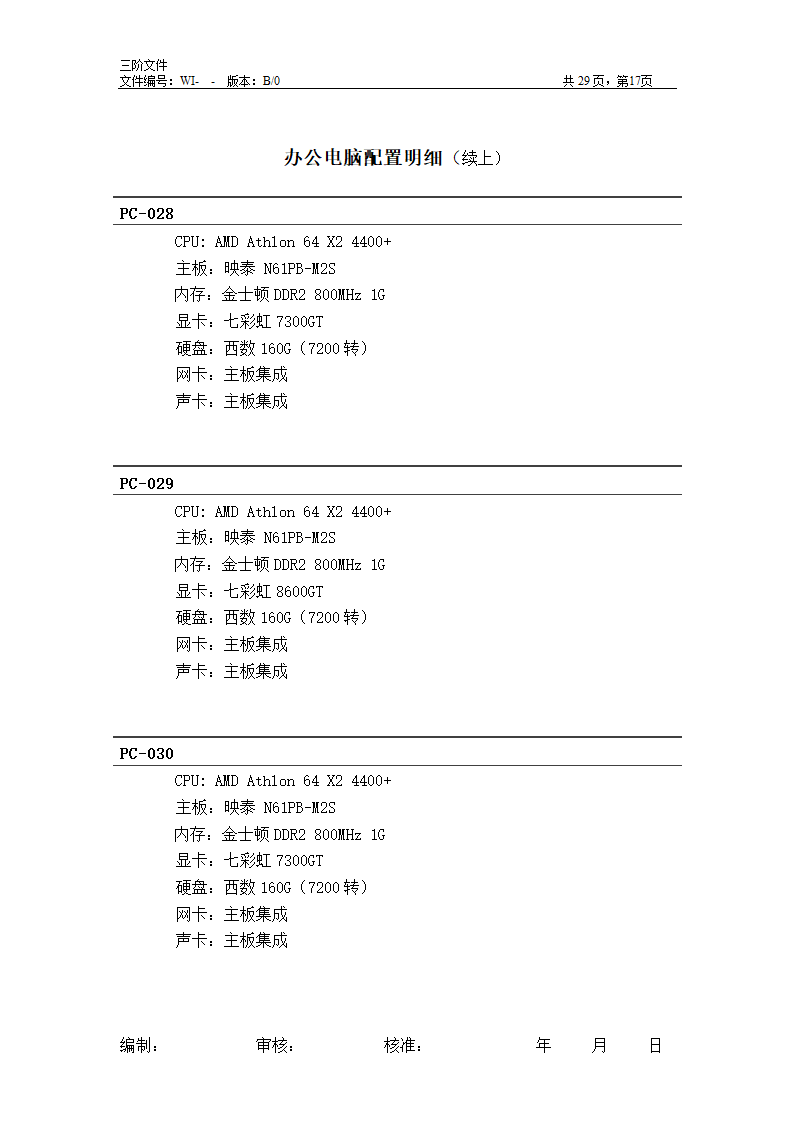 办公电脑及网络管理办法第17页