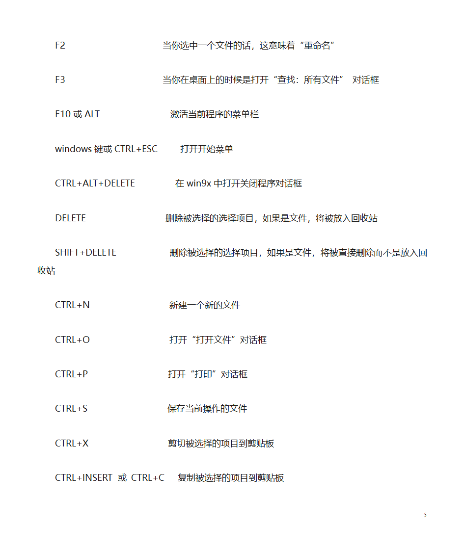 电脑学习笔记第5页