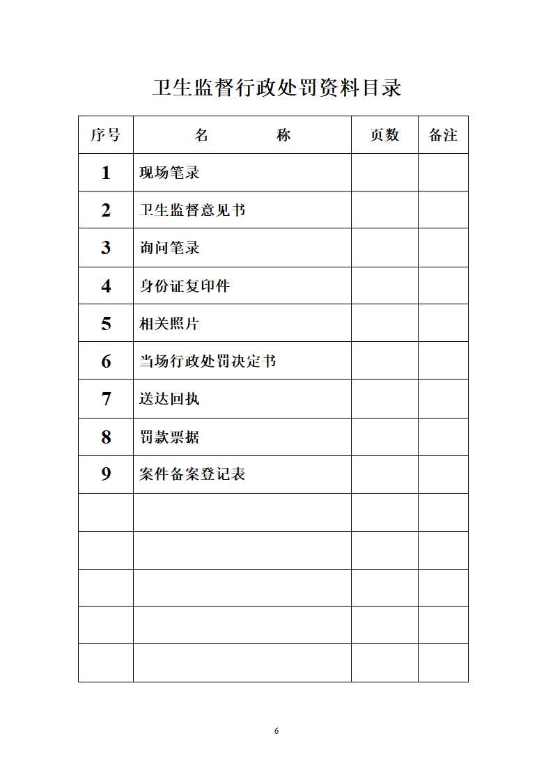 简易程序文书格式第6页