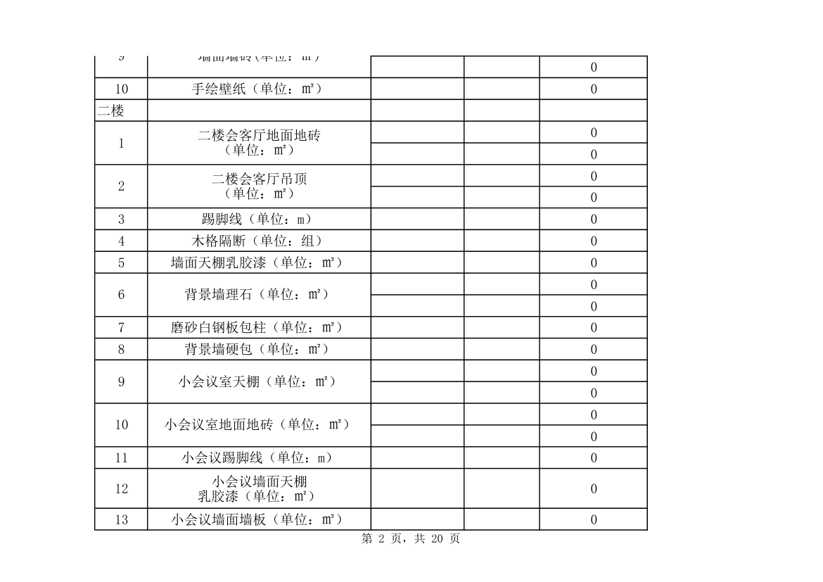 装修预算报价表.xls第2页