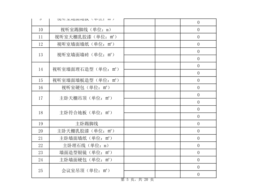 装修预算报价表.xls第5页