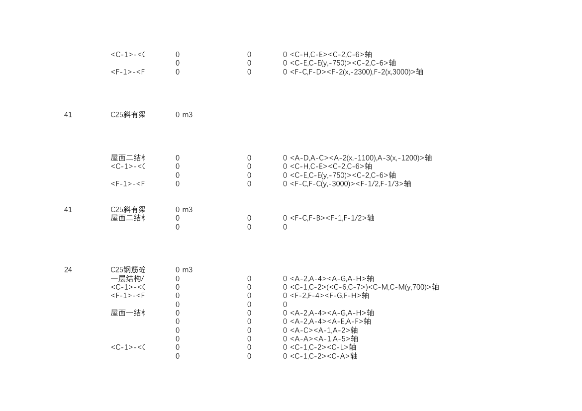 某土建工程量计算表格自动计算excel表格.xls第21页