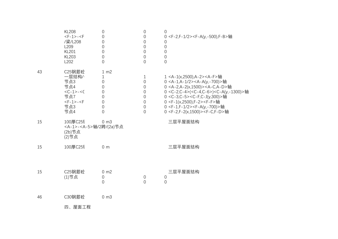 某土建工程量计算表格自动计算excel表格.xls第23页