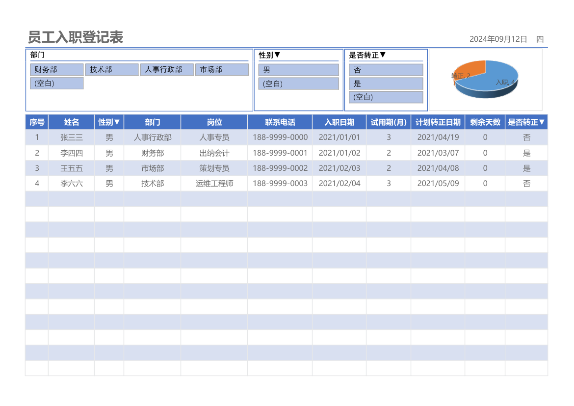 入职员工信息登记表.xlsx第1页