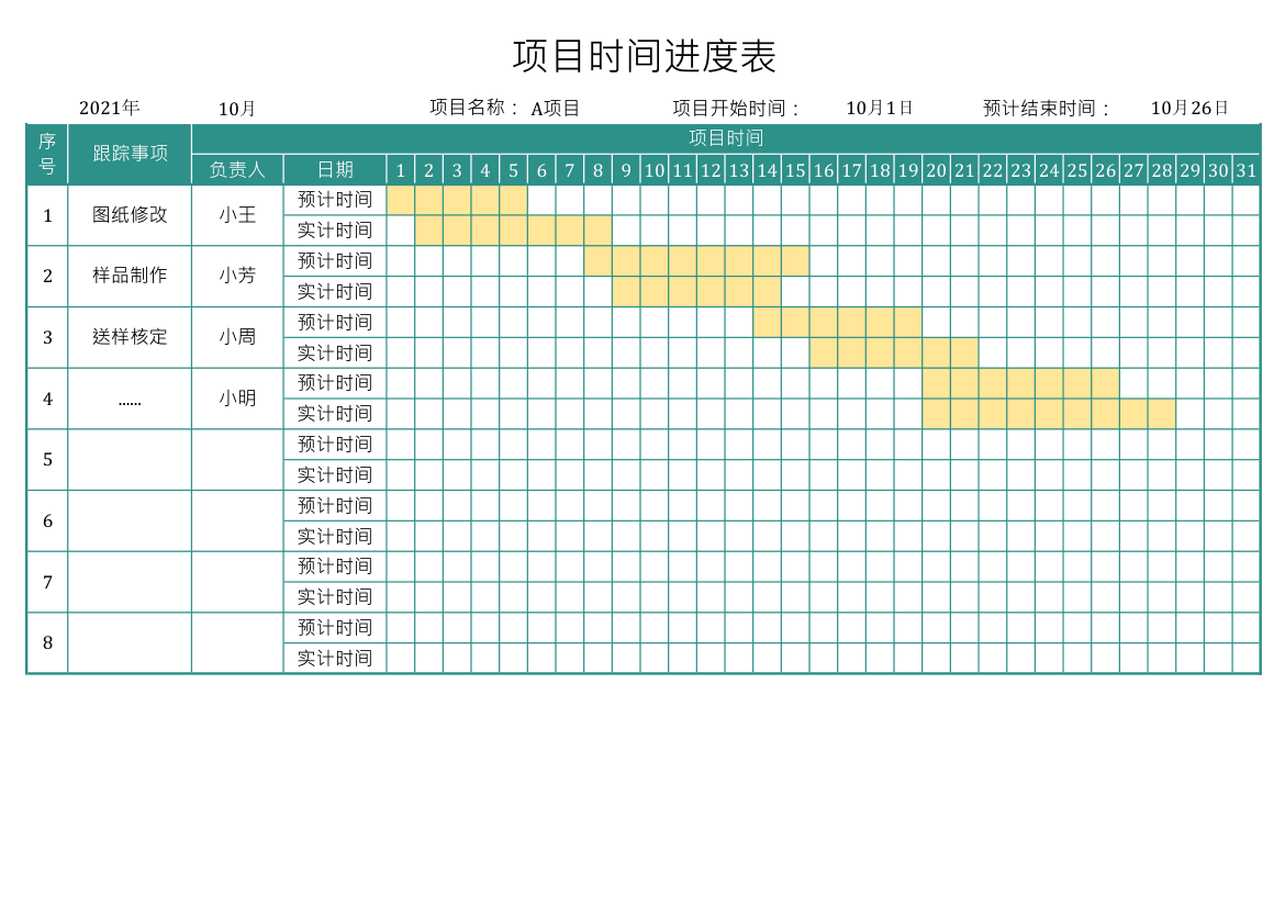 项目时间进度表.xlsx