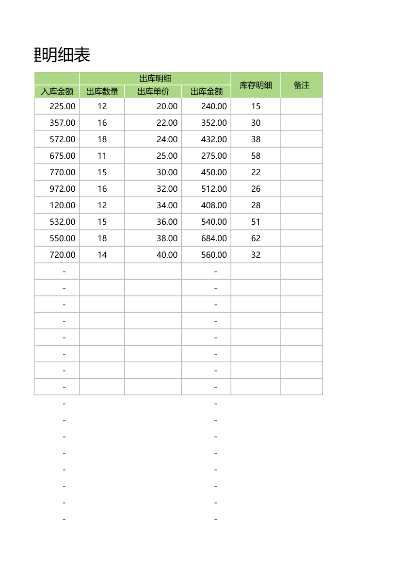 进销存出入库管理表.xlsx第38页