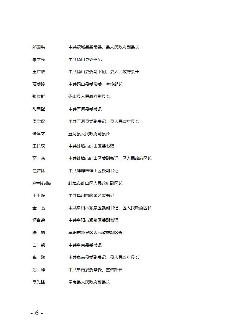 关于公布县(市、区)党政领导干部第6页