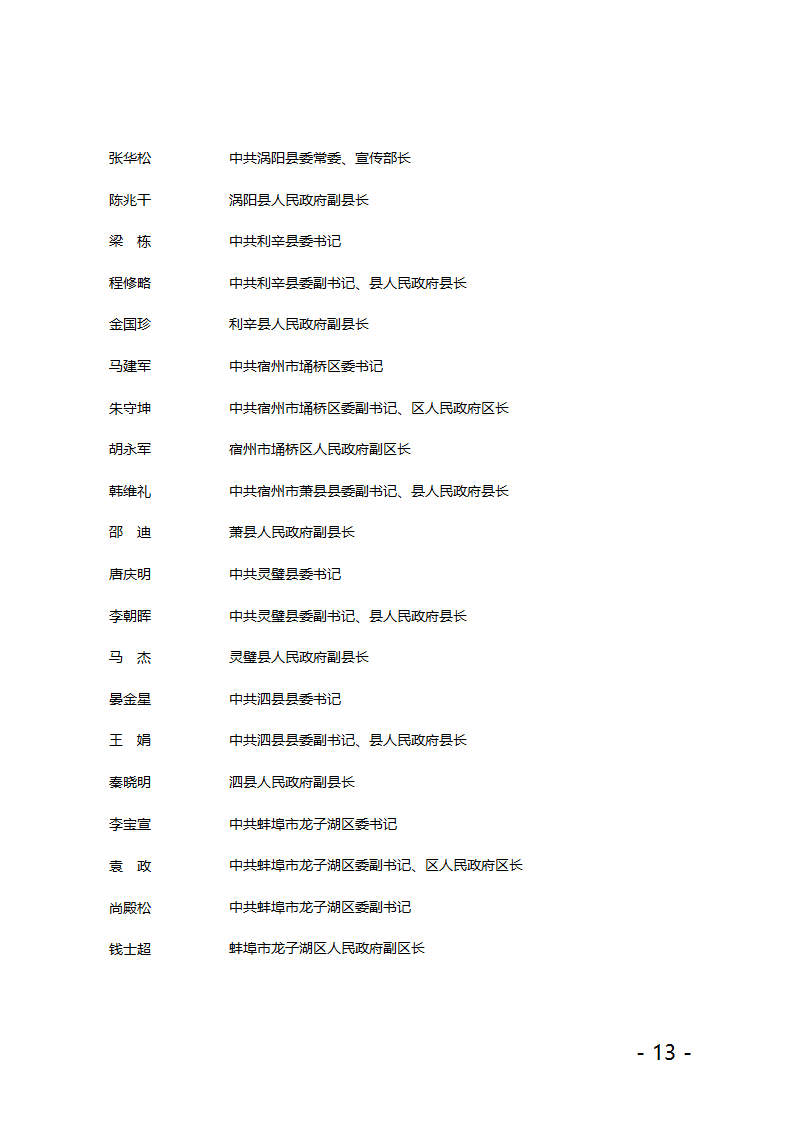 关于公布县(市、区)党政领导干部第13页