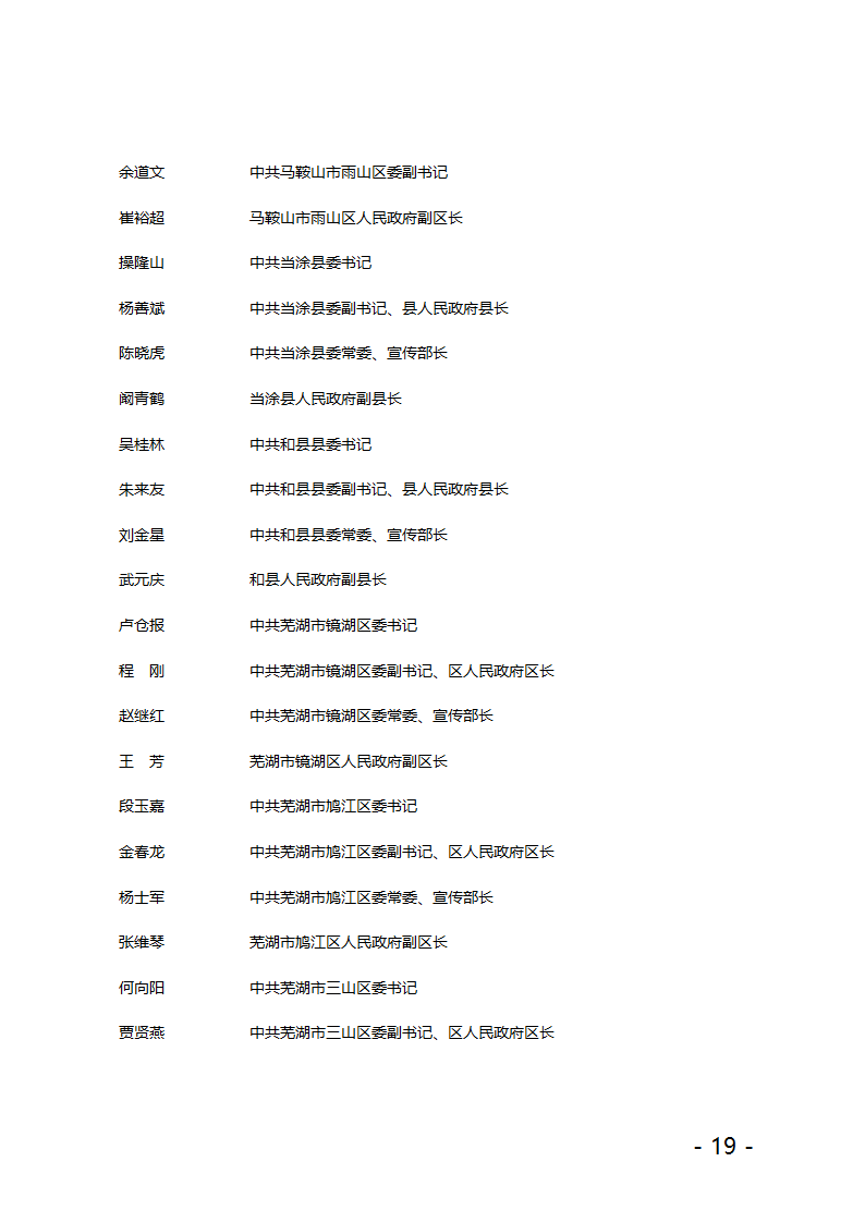 关于公布县(市、区)党政领导干部第19页