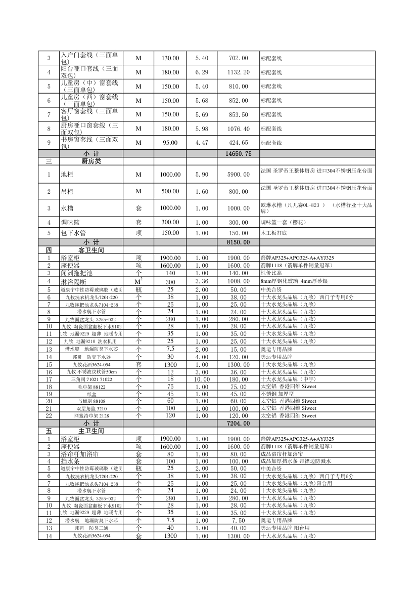 报价单模板g第4页