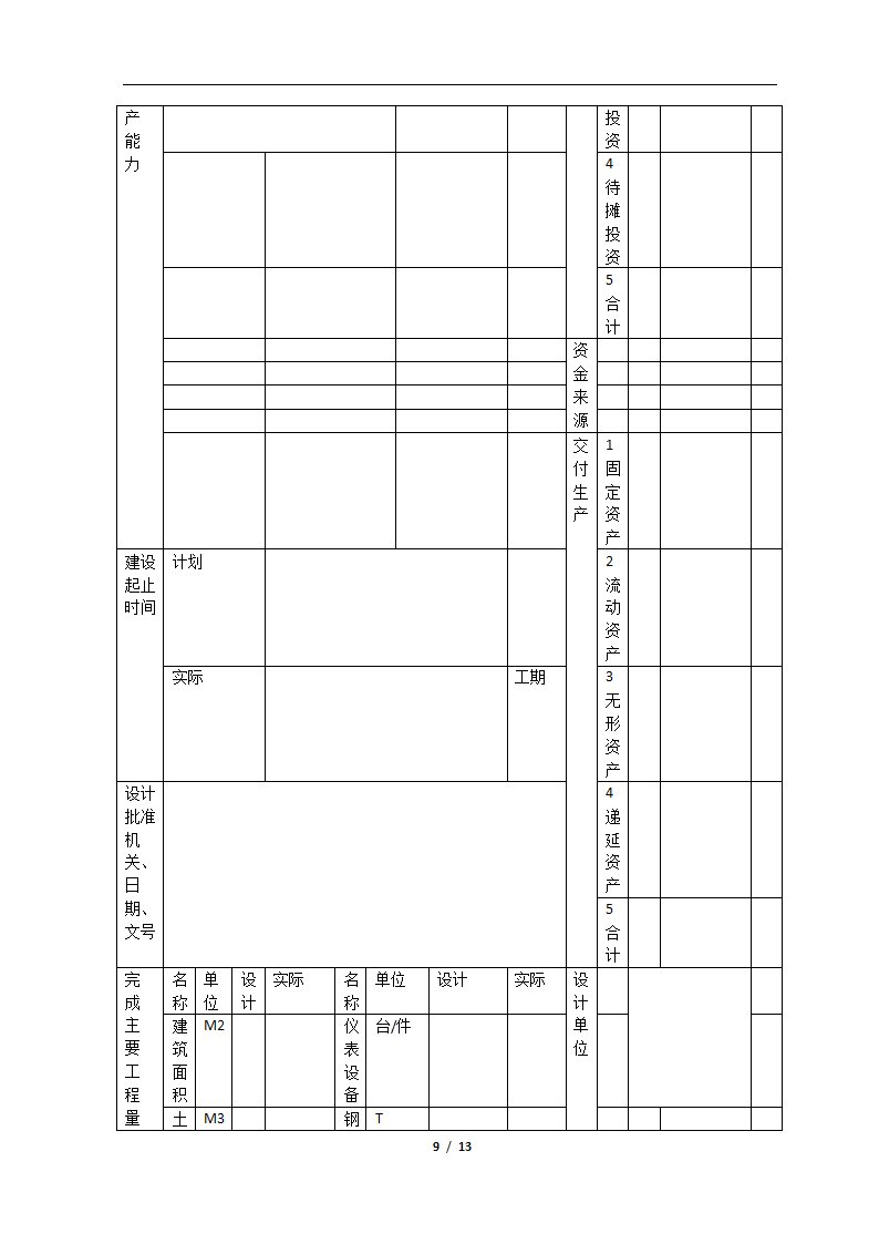 竣工验收报告(样式)第9页