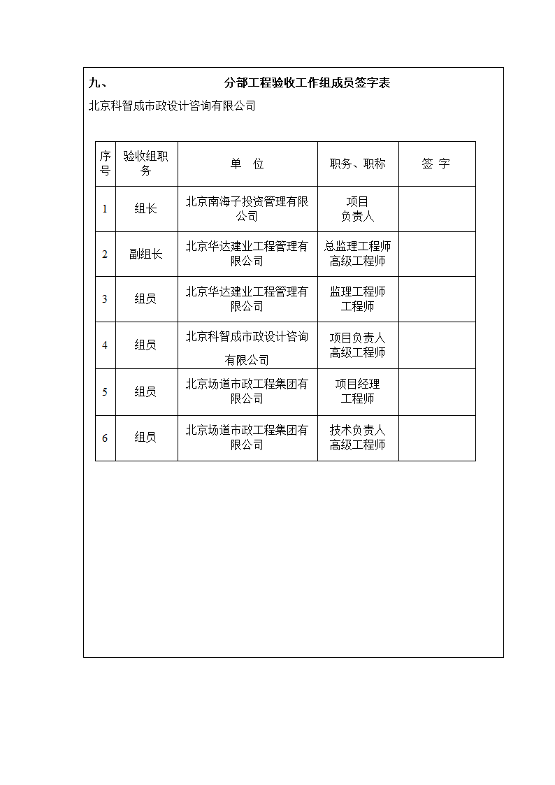 Q3桥桥面系及附属工程分部工程验收鉴定书第9页