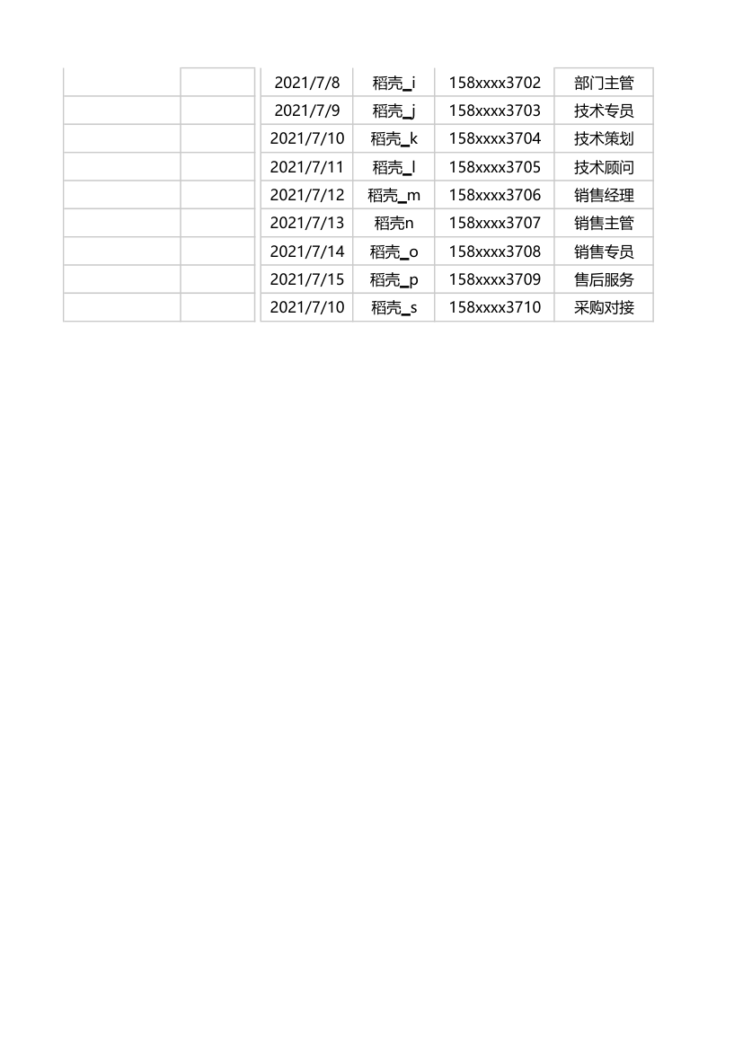 公司岗位需求表及面试登记表.xlsx第4页