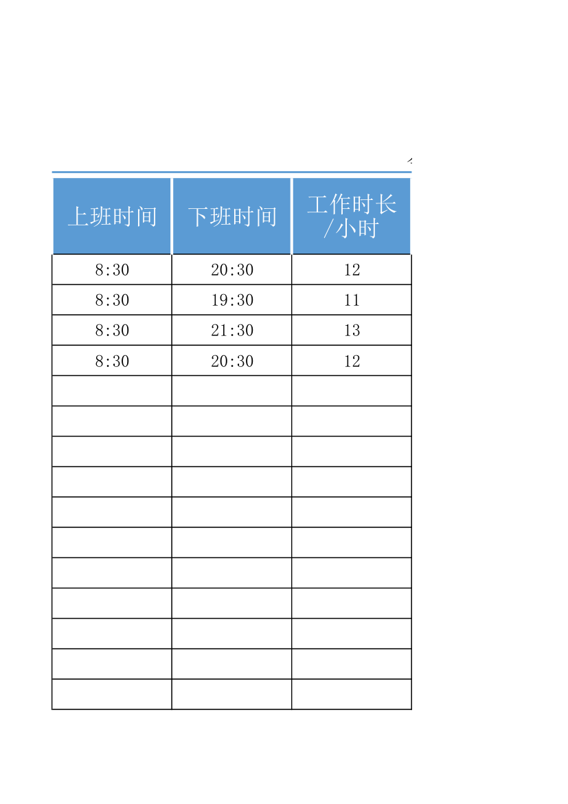 小时工考勤工资表.xlsx第13页