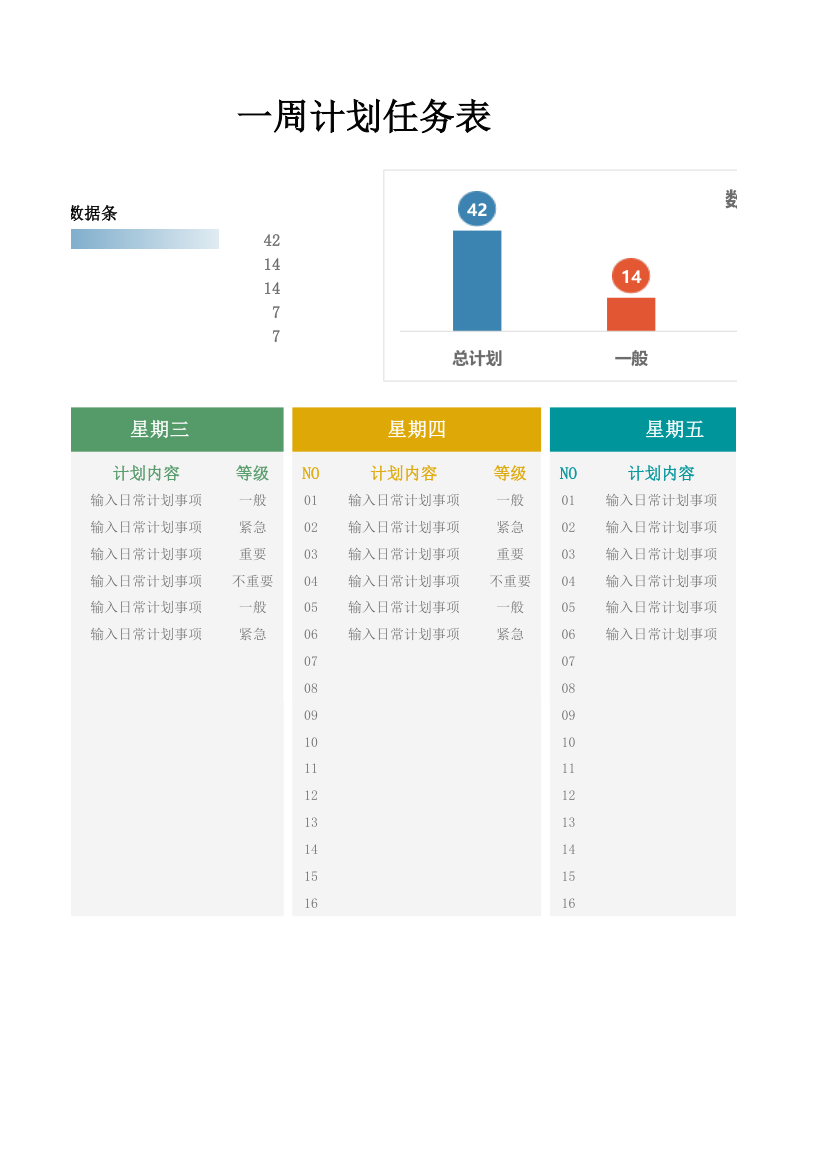 一周计划任务表.xlsx第2页