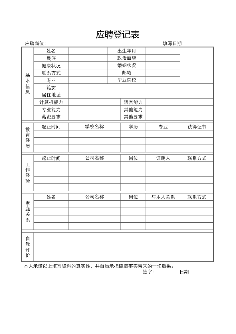 入职登记表.xls