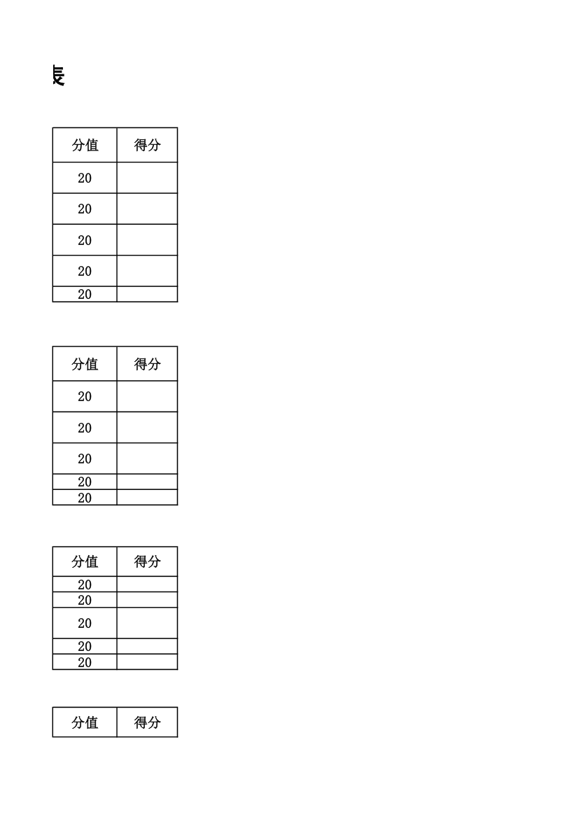 4S店各岗位绩效考核定级鉴定表.xlsx第3页