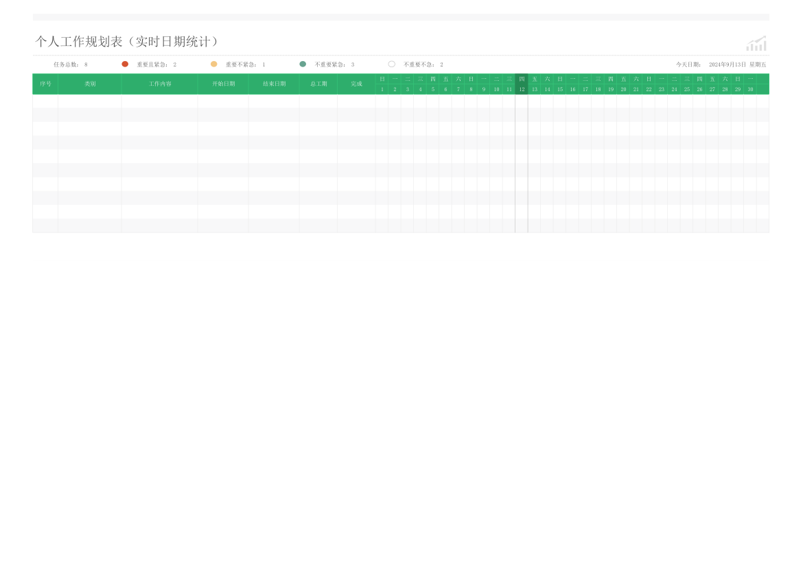 个人工作规划表（实时日期统计）.xlsx第63页