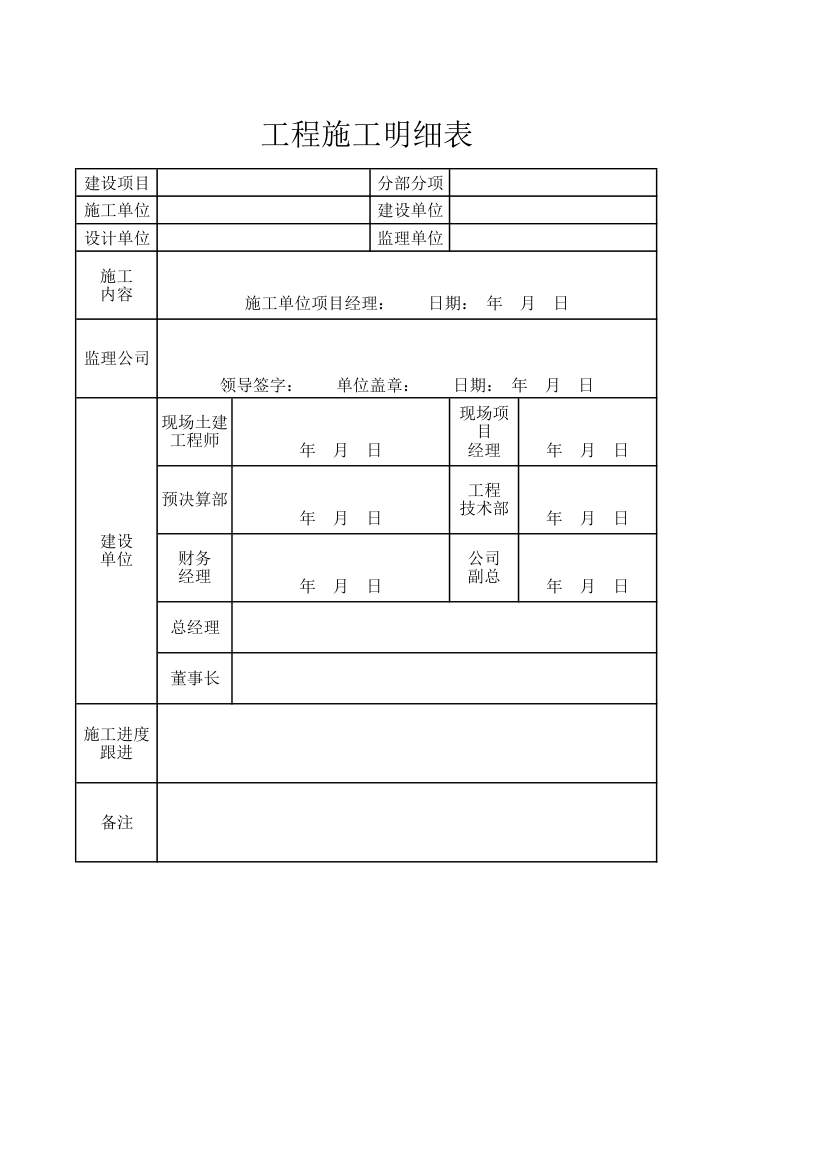 工程施工明细表.xlsx第1页