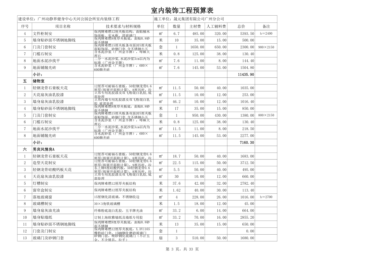 室内装修预算材料价格超详细而且材料巨多.xls第3页