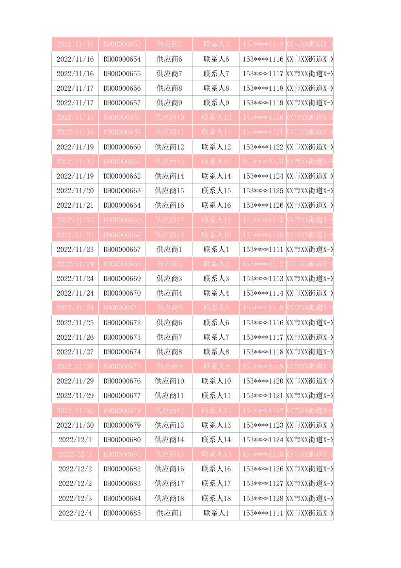 采购订单管理表.xlsx第21页