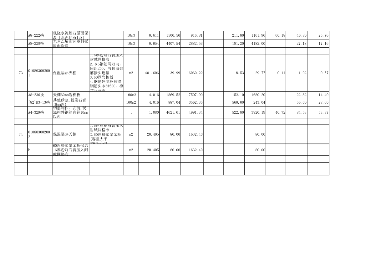 18层住宅楼土建工程量清单明细表.xls第25页