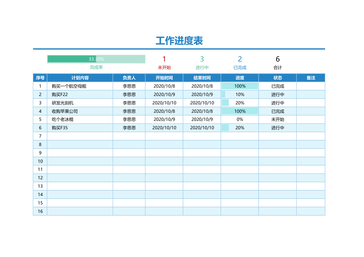 工作进度表.xlsx