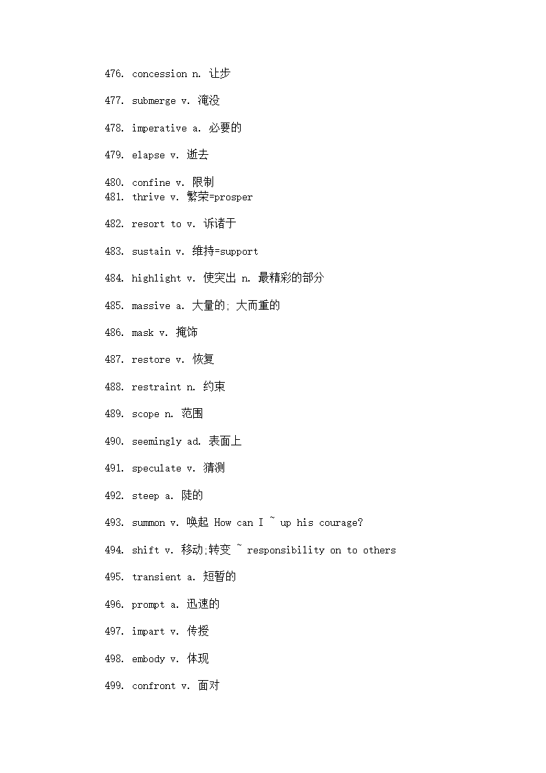 同等学力词汇第22页