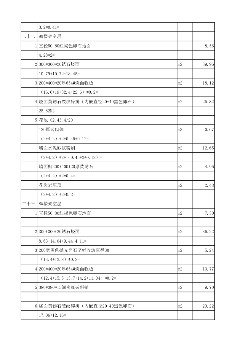 装饰工程量计算式.xlsx第11页