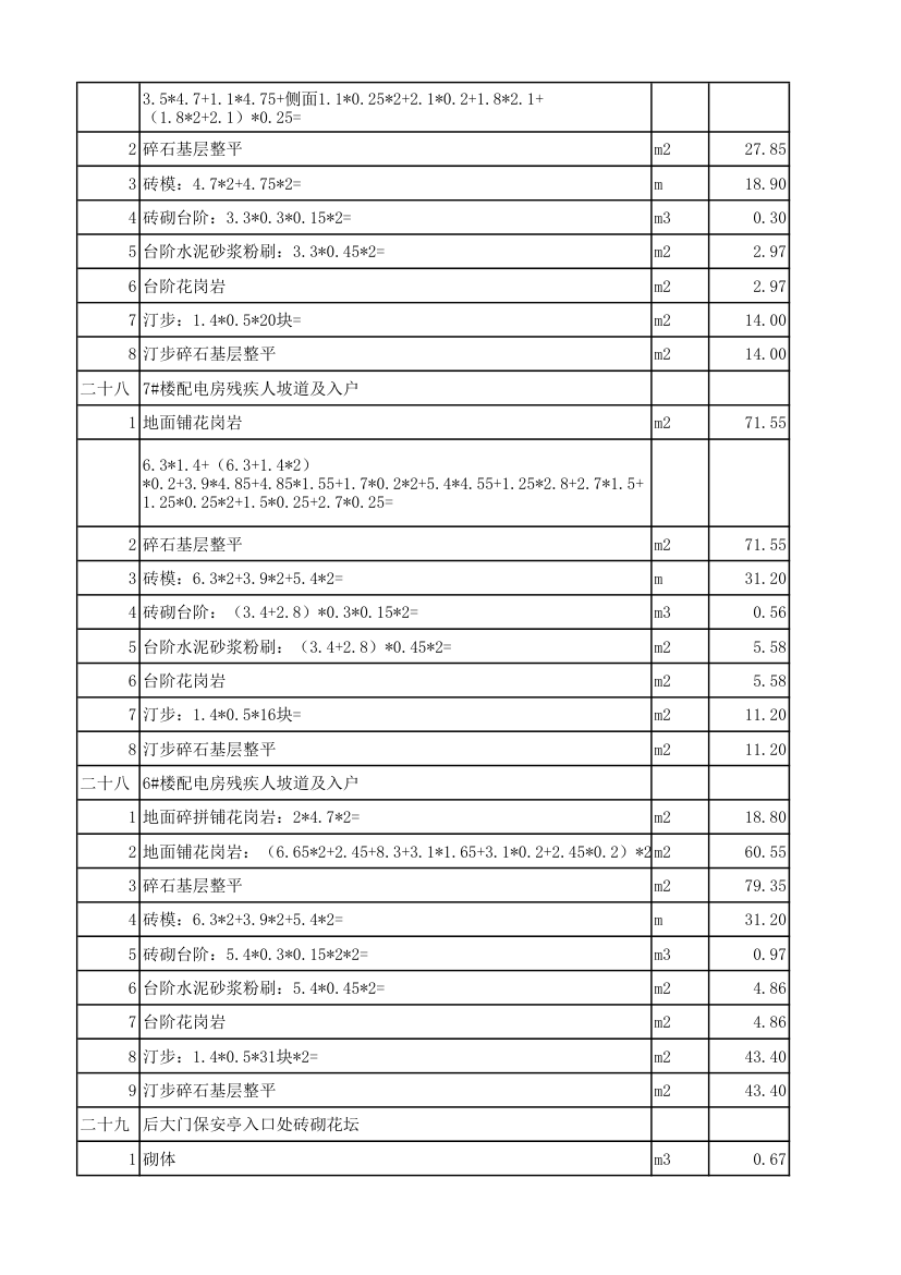 装饰工程量计算式.xlsx第14页