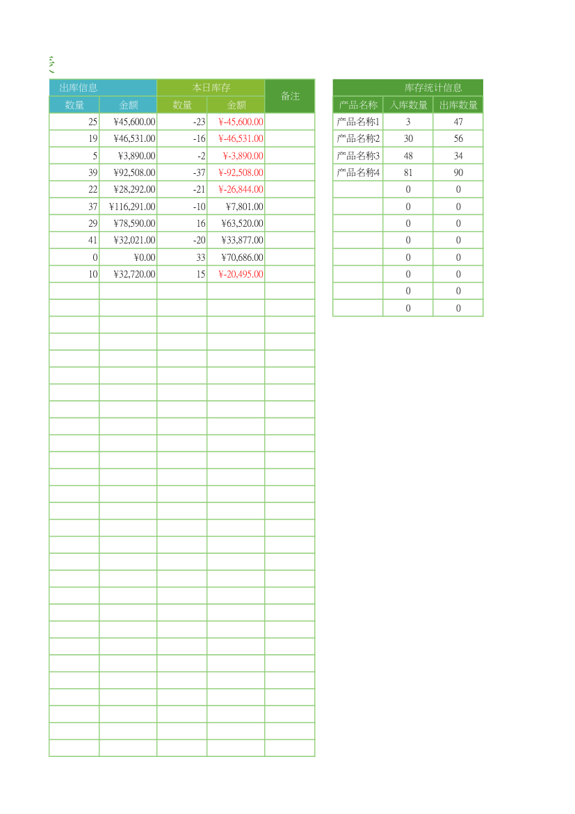出入库库存管理表.xlsx第26页