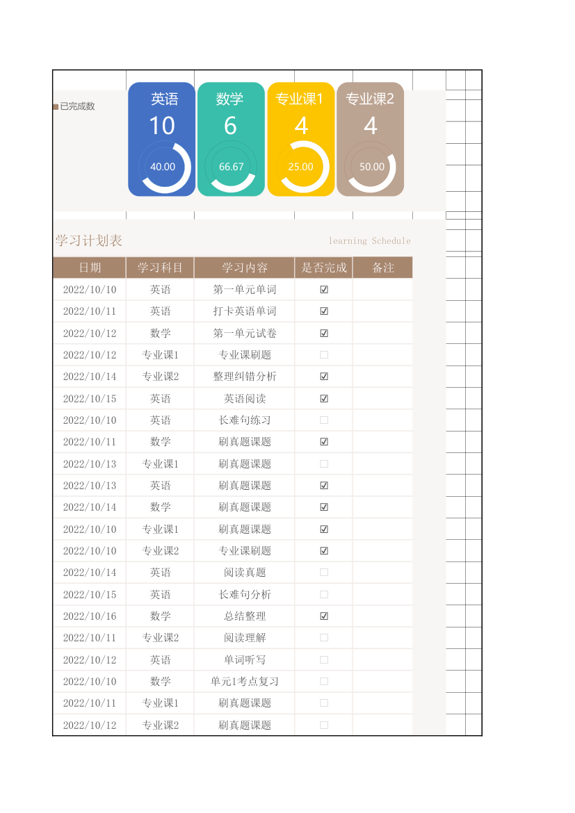 考研学习计划表.xlsx第3页