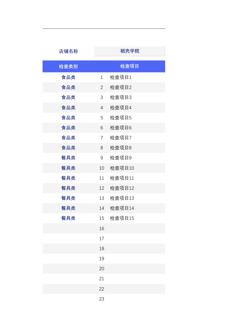 食品安全检查记录表.xlsx