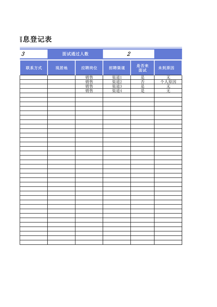 面试信息登记表.xlsx第2页