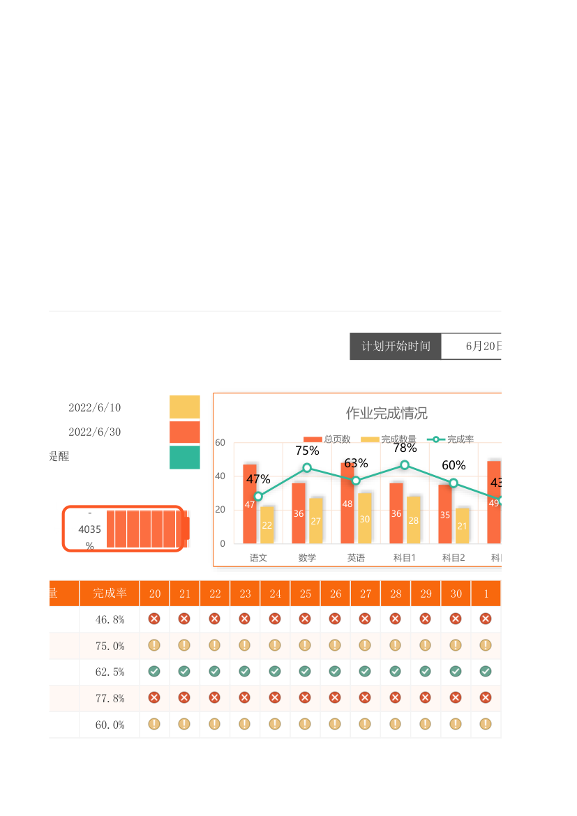 暑假学习计划表.xlsx第3页