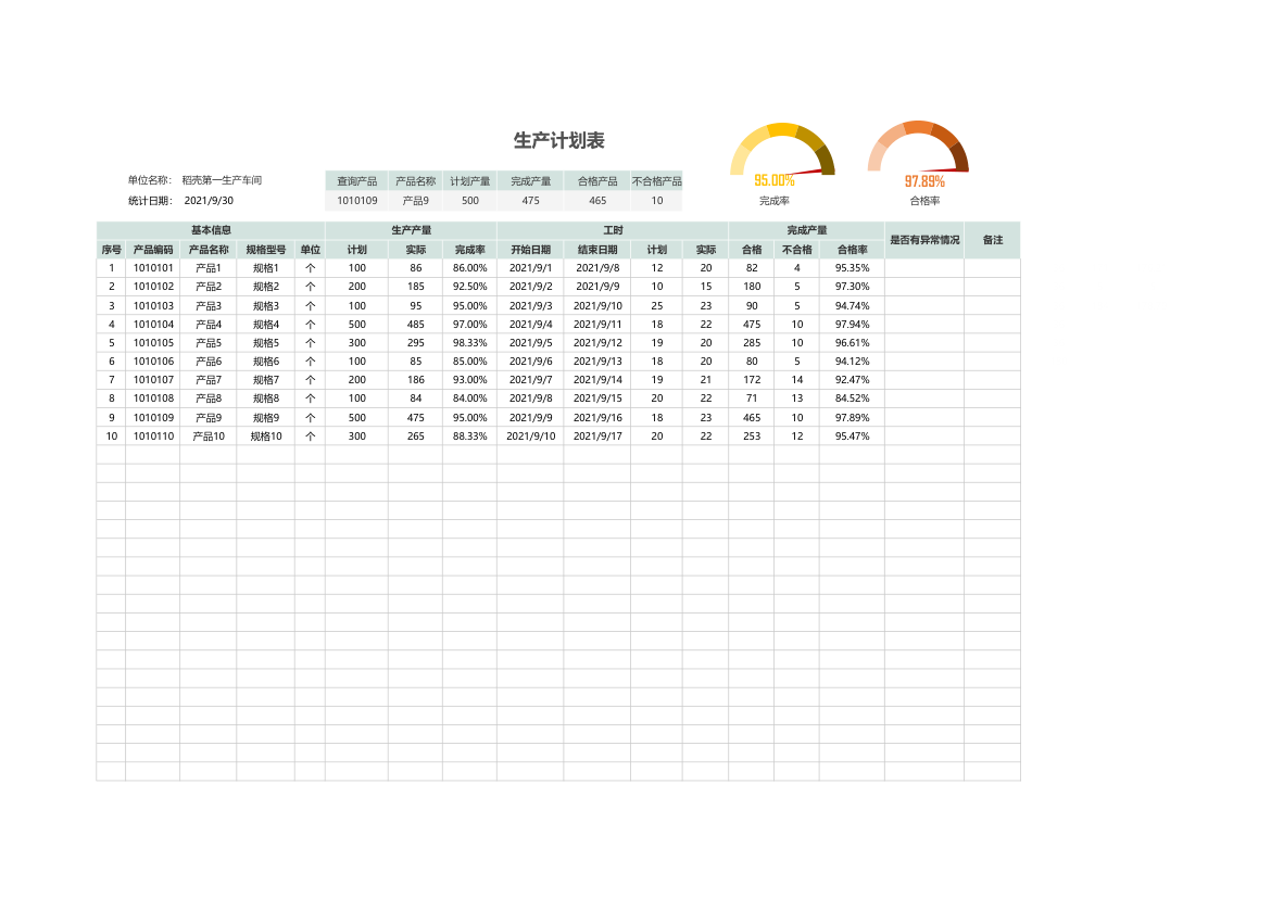 生产计划表.xlsx第1页