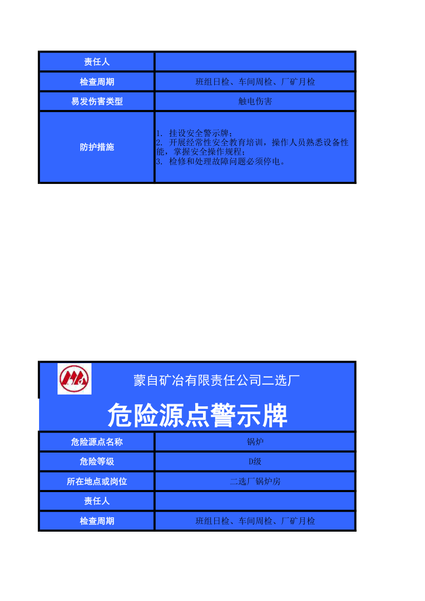 危险源点警示牌第4页