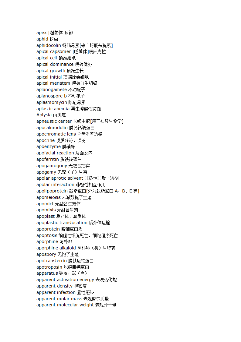 生物化学词汇第26页