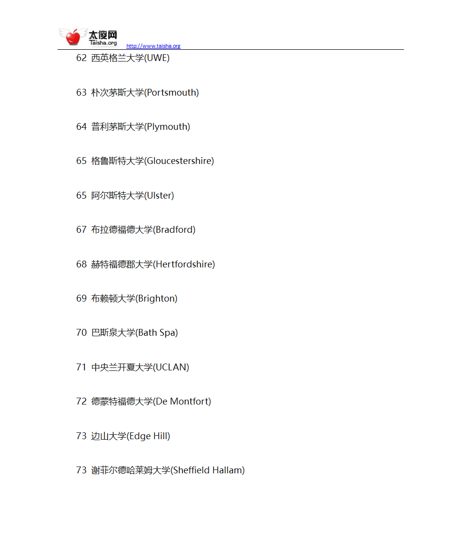 英国名牌大学有哪些第6页