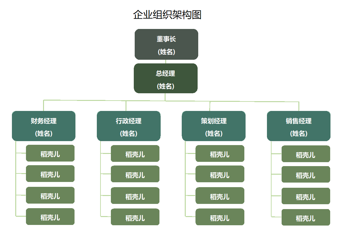 企业组织架构图.docx