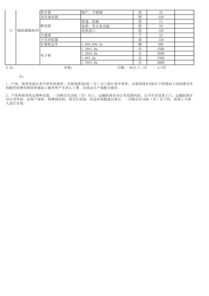 母猪产床报价第4页