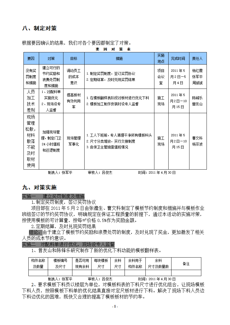 模板节约第8页