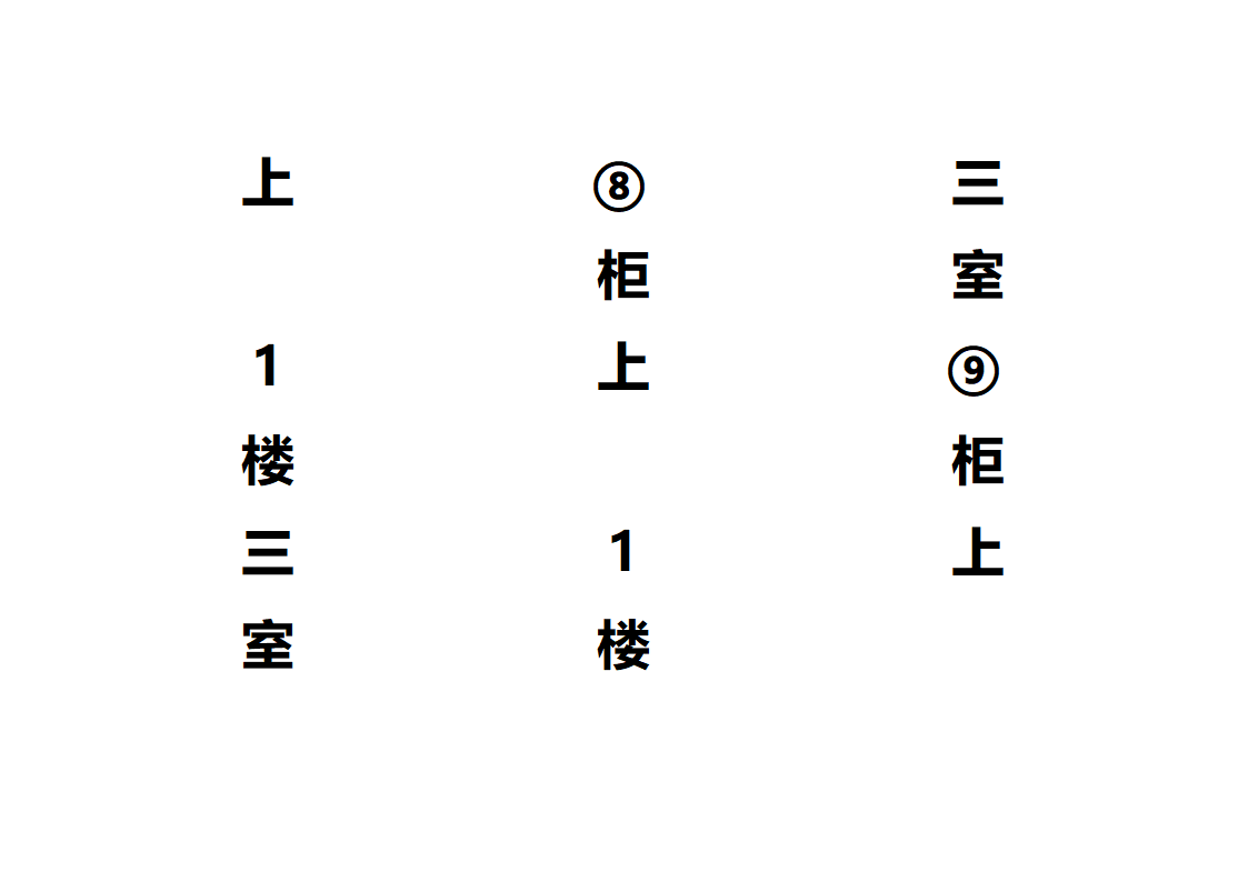 柜子及框子标签第4页